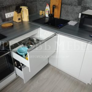 Кухня на заказ из Глянцевые панели МДФ