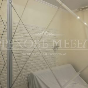 Шкаф купе с лазерной гравировкой по зеркалу