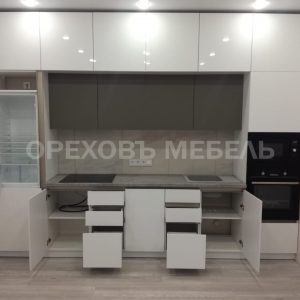 Кухня белая AGT панели