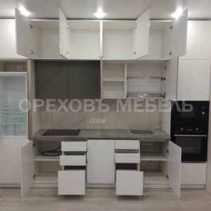 Кухня белая AGT панели